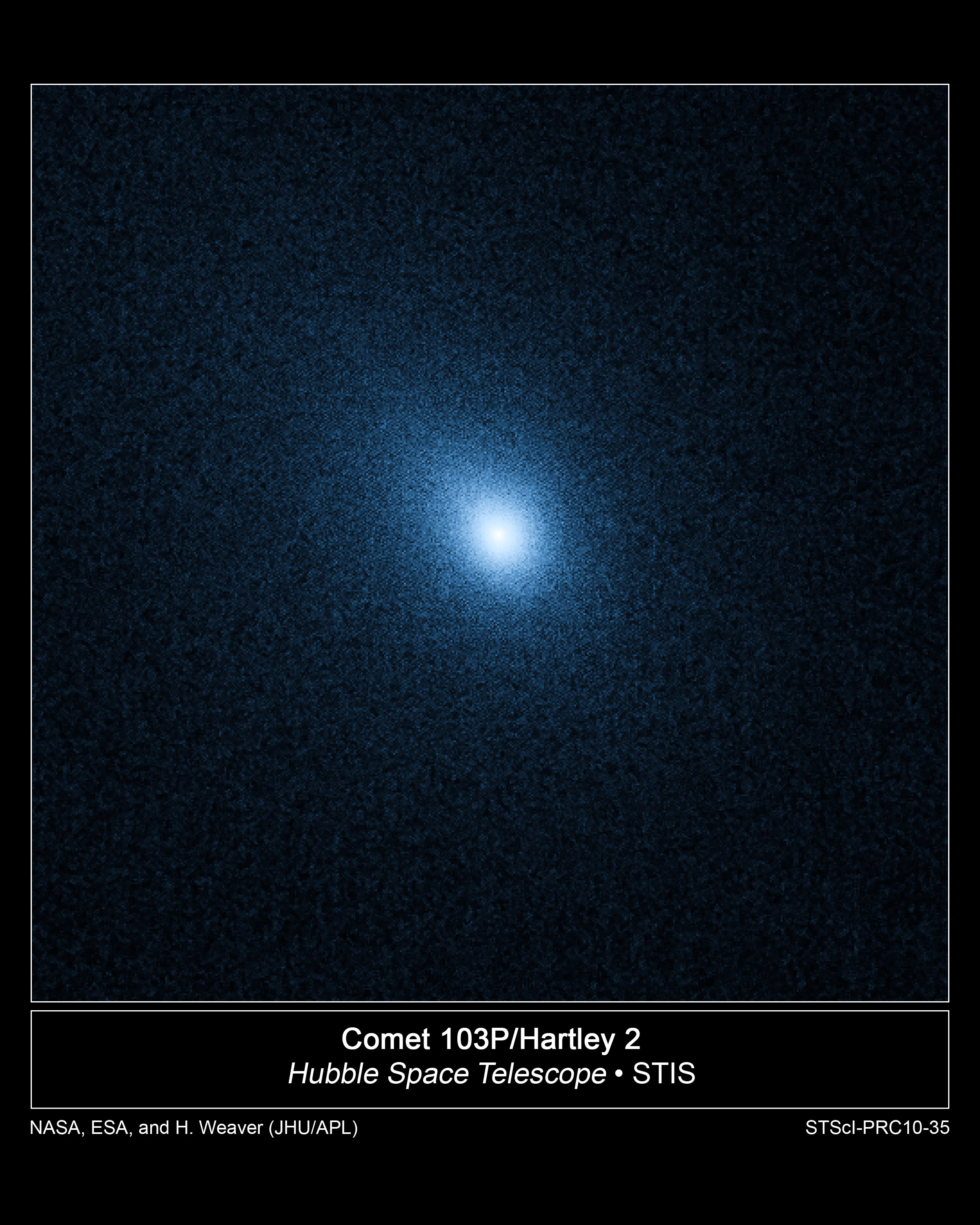 Hubble Probes Comet 103P/Hartley 2