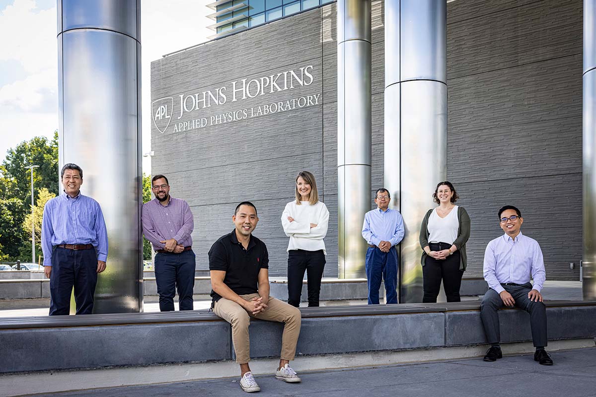 The Johns Hopkins APL team that figured out one method to eliminate “forever chemicals” from water.
