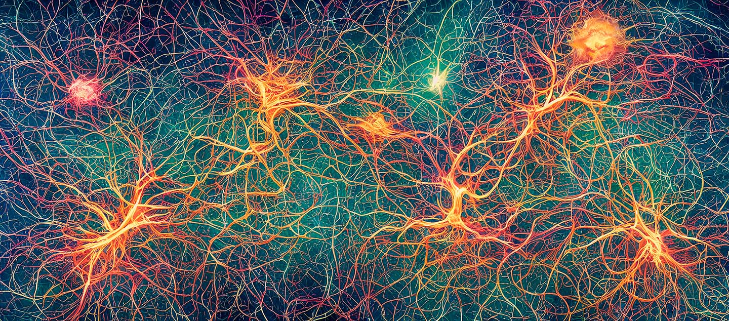 Neural activity in brain