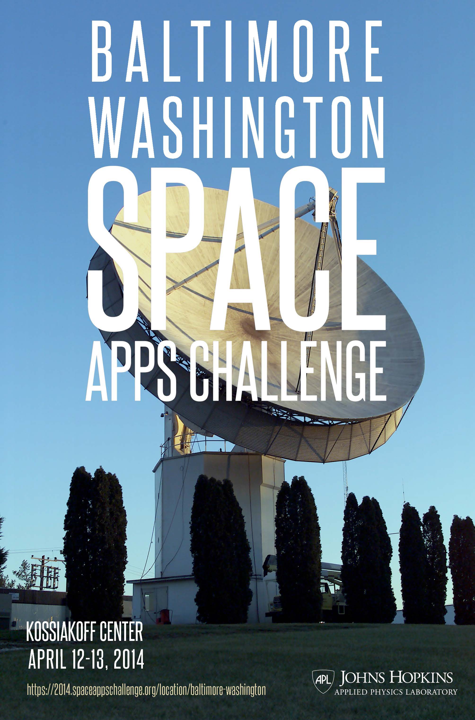 Baltimore Washington Space Apps Challenge 2014