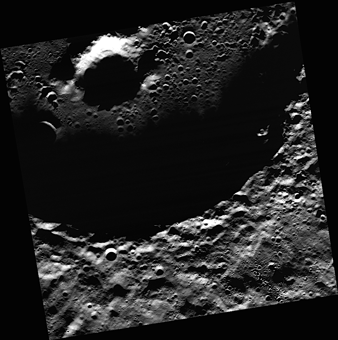 Prokofiev is the largest crater in Mercury’s north polar region to host radar-bright material.