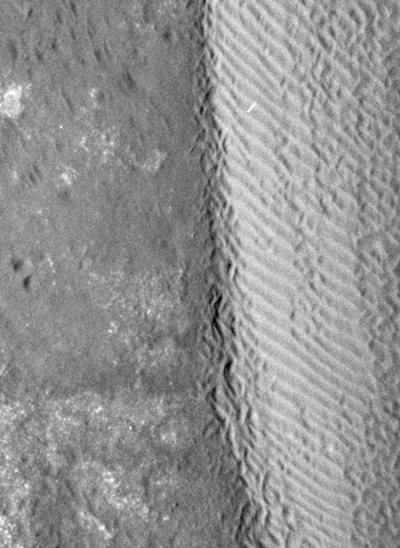 Shifting Sand in Herschel Crater