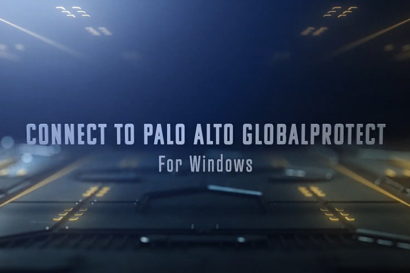 Connect to Palo Alto GlobalProtect for Windows