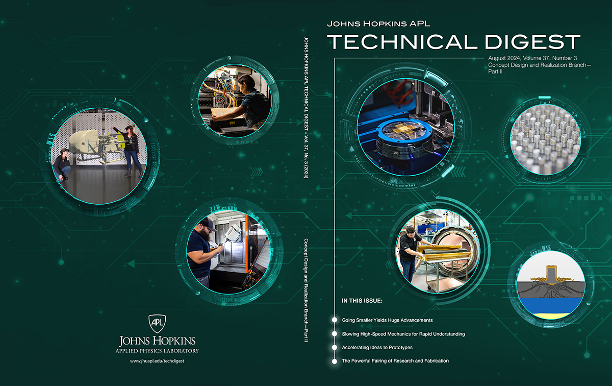 Front and back cover of Vol. 37, No. 3 (2024) of the Johns Hopkins APL Technical Digest