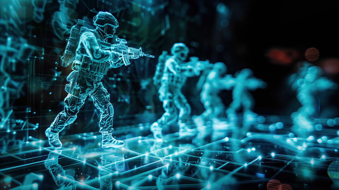 Virtual Soldiers (Credit: Adobe Stock)