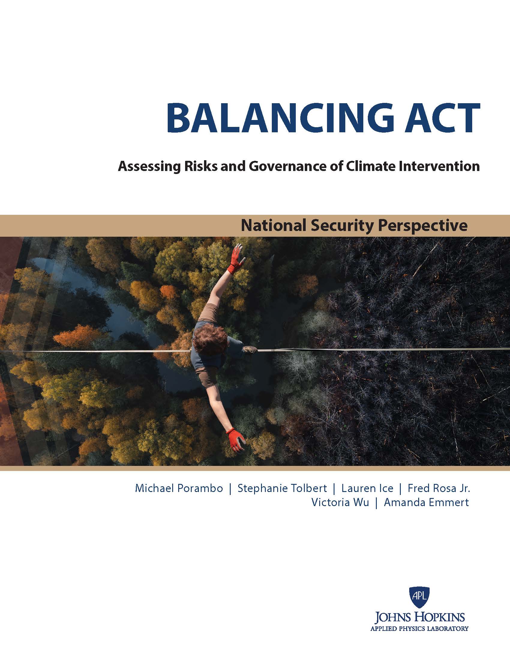 Balancing Act: Assessing Risks and Governance of Climate Intervention