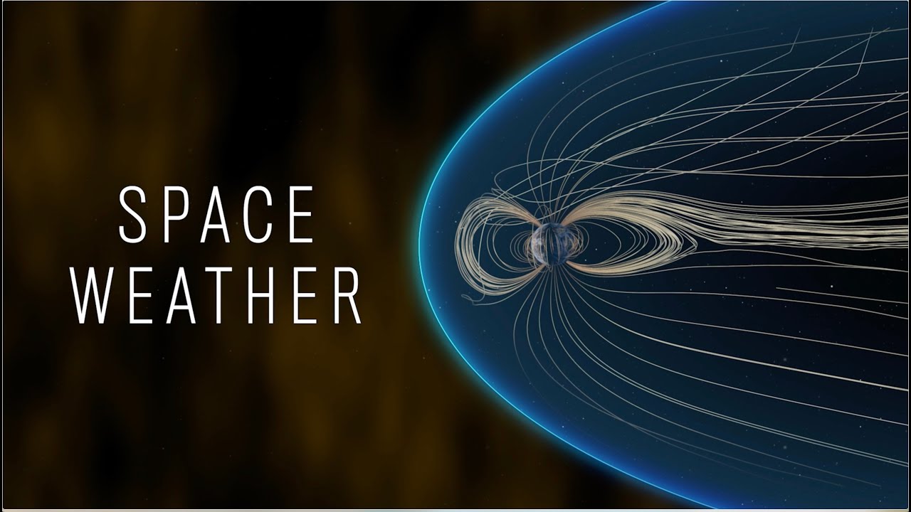 Illustration of space weather