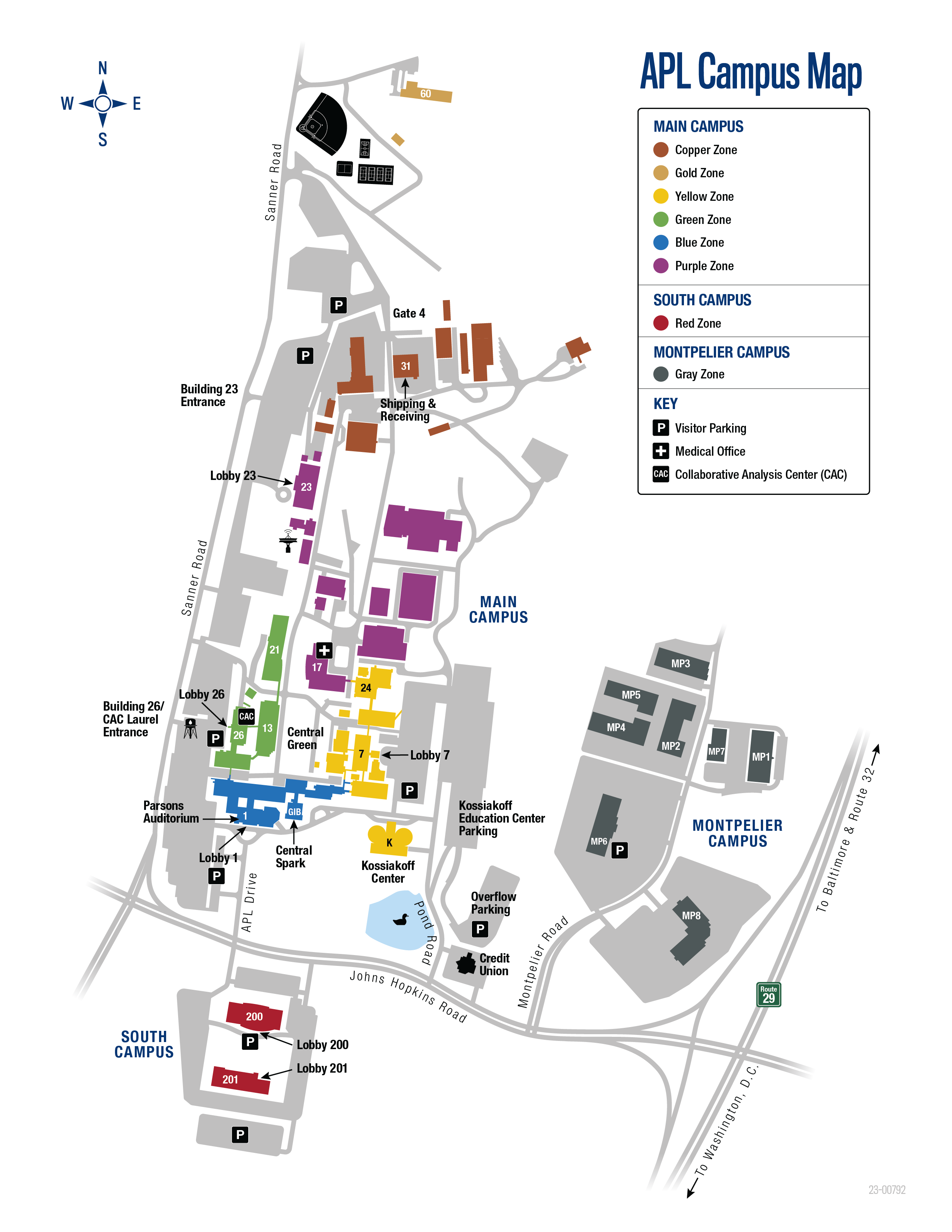 20230614 APL Campus Map 