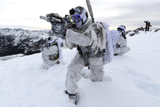 Special Operations Forces in an Arctic environment (Credit: U.S. Navy)